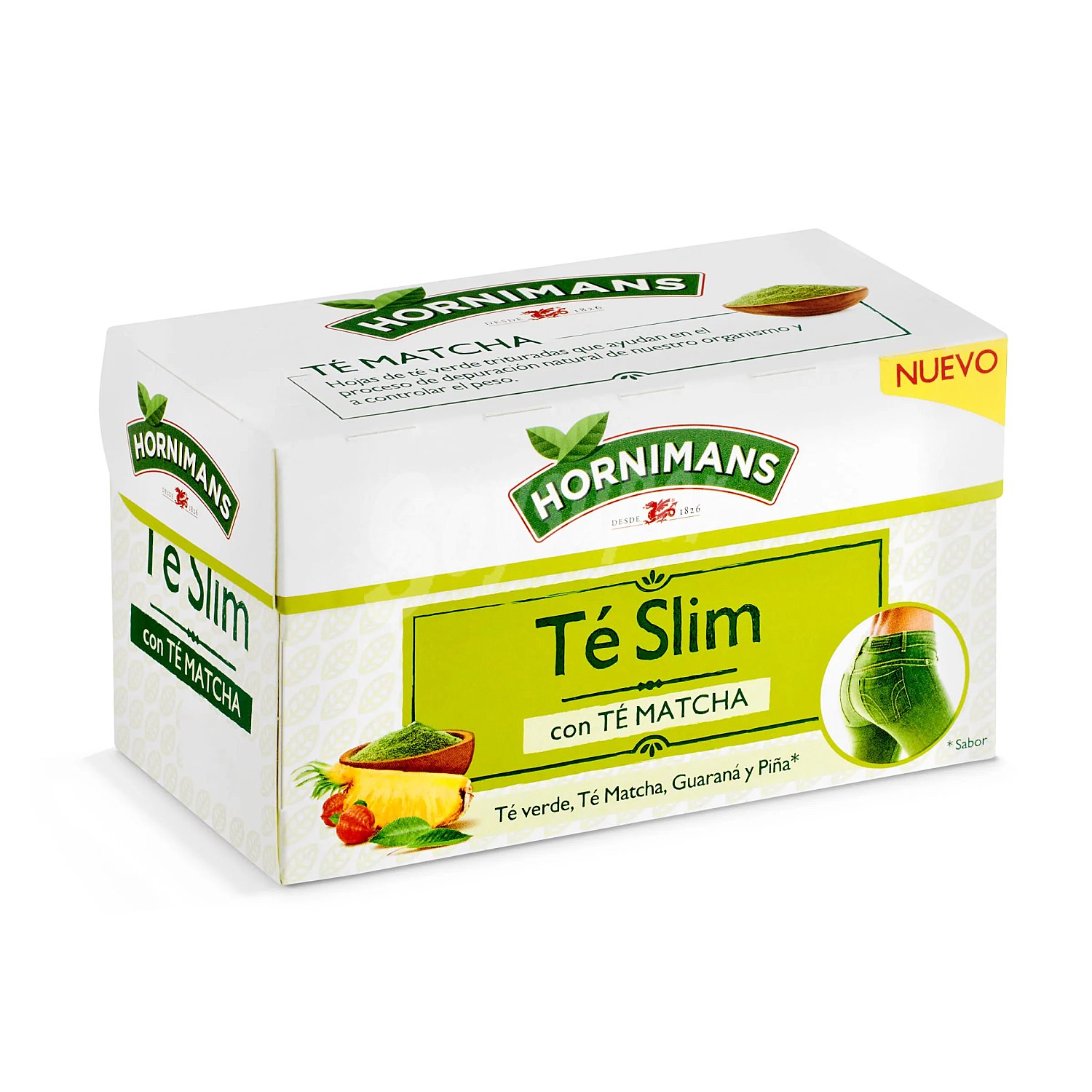 Té silueta (té verde con frutas aromatizadas)