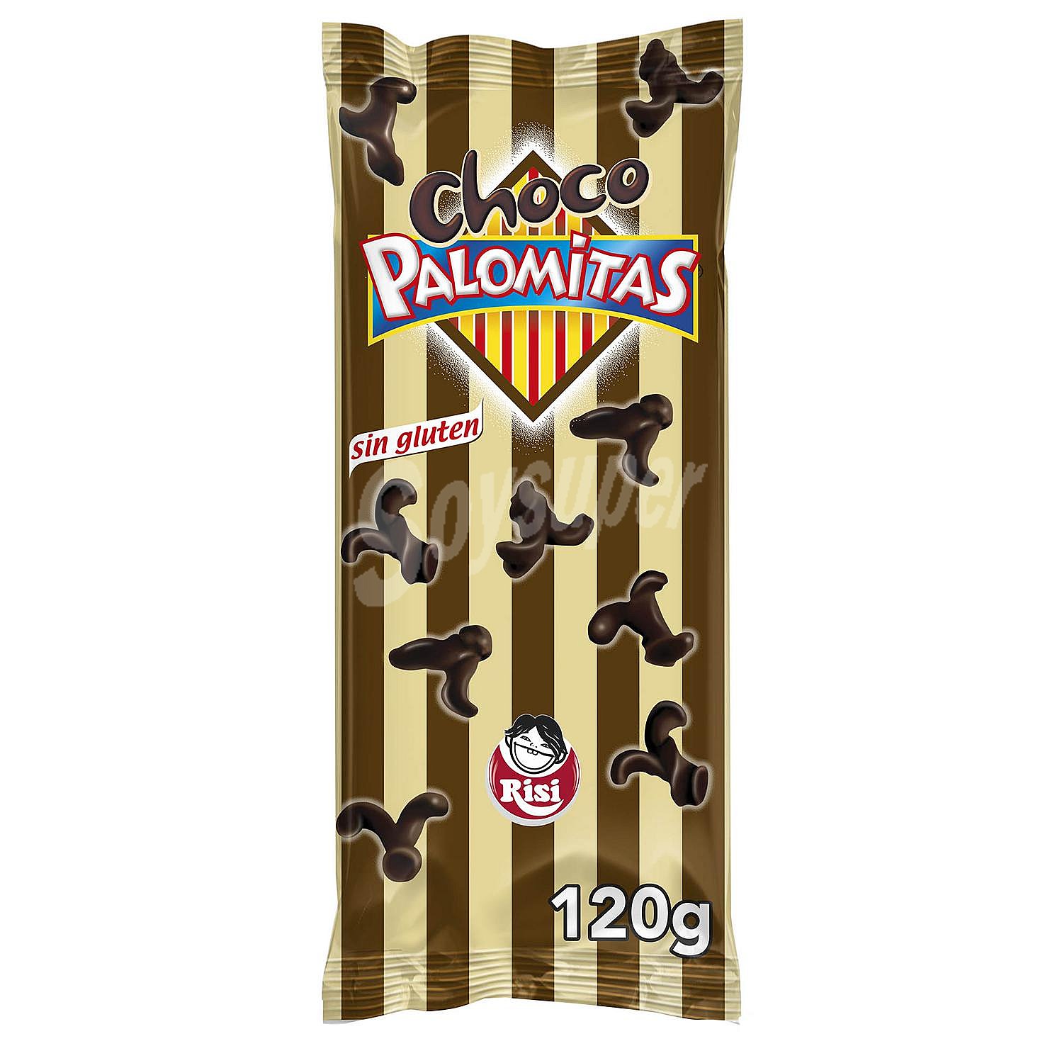 Palomitas recubiertas de chocolate negro Sin Gluten