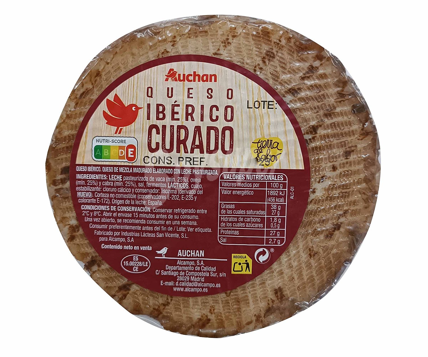 Producto alcampo Queso mezcla curado mini producto alcampo