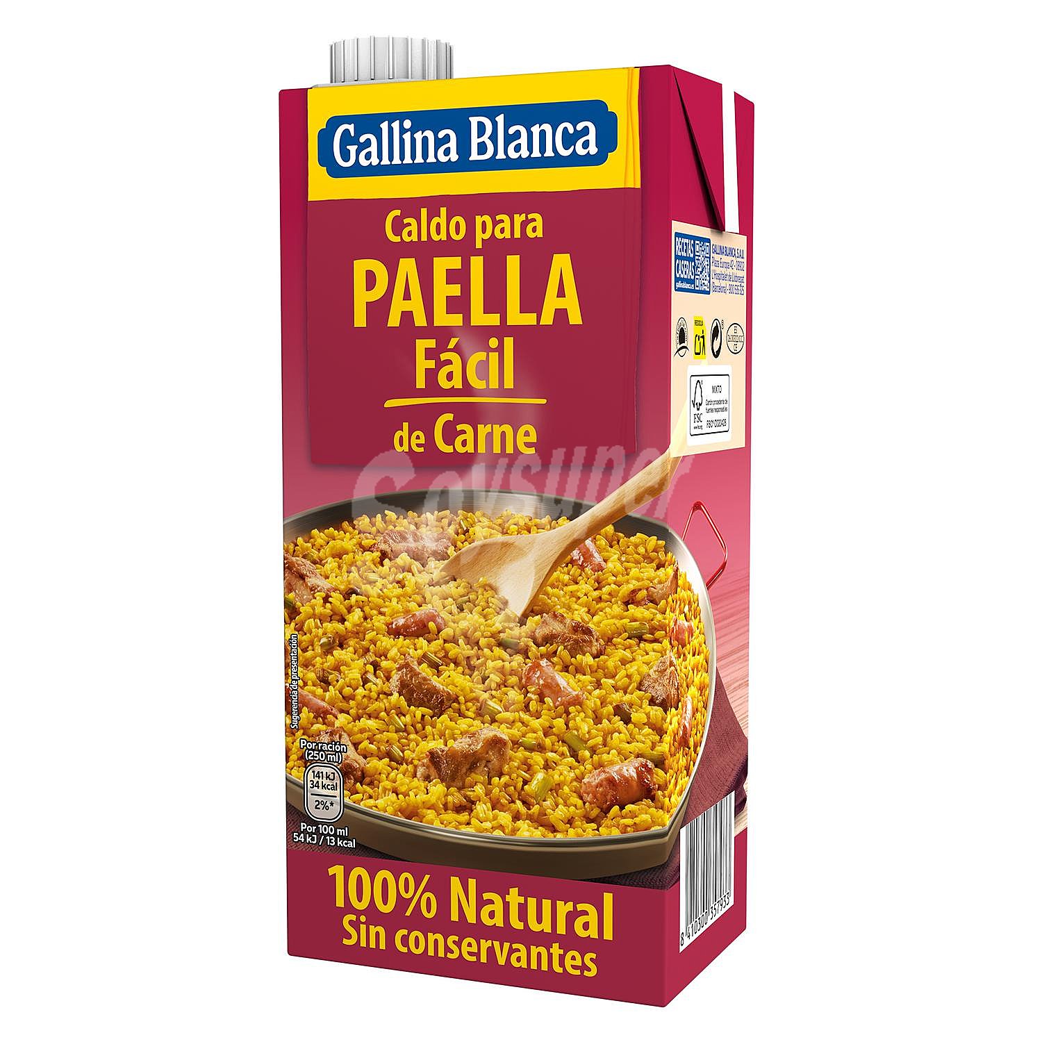 Caldo para paella