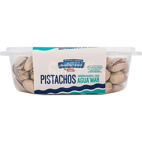 Pistachos elaborados con agua de mar 