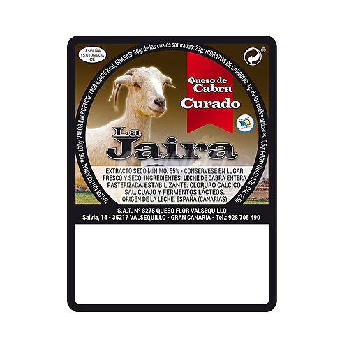 LA jaira Queso curado de cabra LA jaira