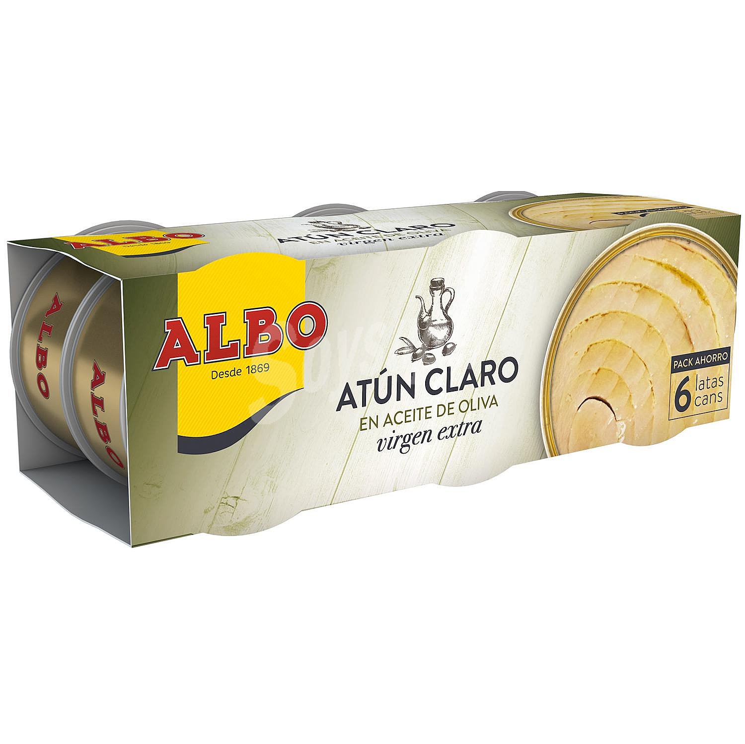 Atún claro en aceite de oliva virgen extra Albo