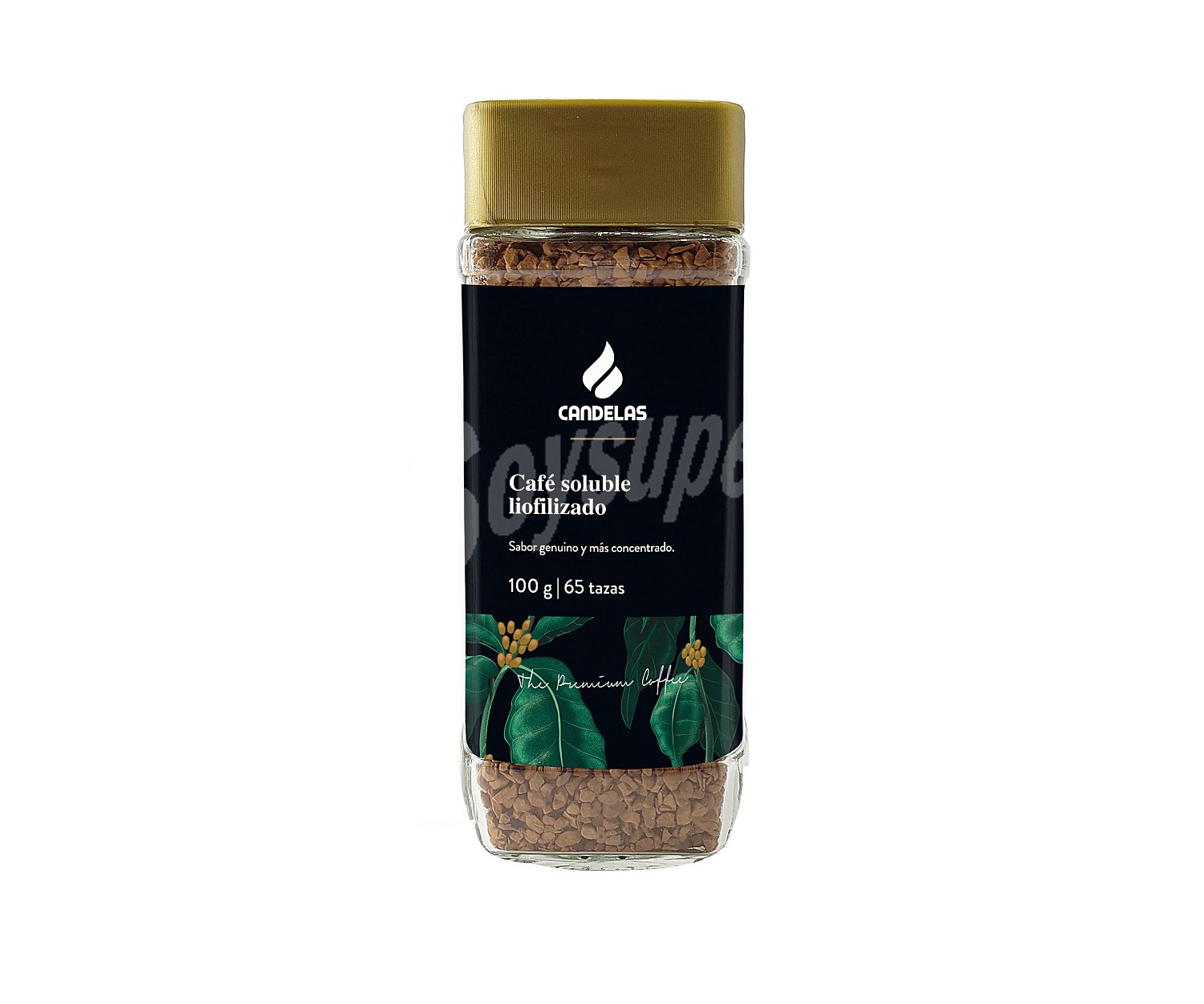 Café soluble natural liofilizado