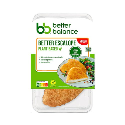 Escalope vegetariano horneado a base de proteínas vegetales camporfrío Vegalia