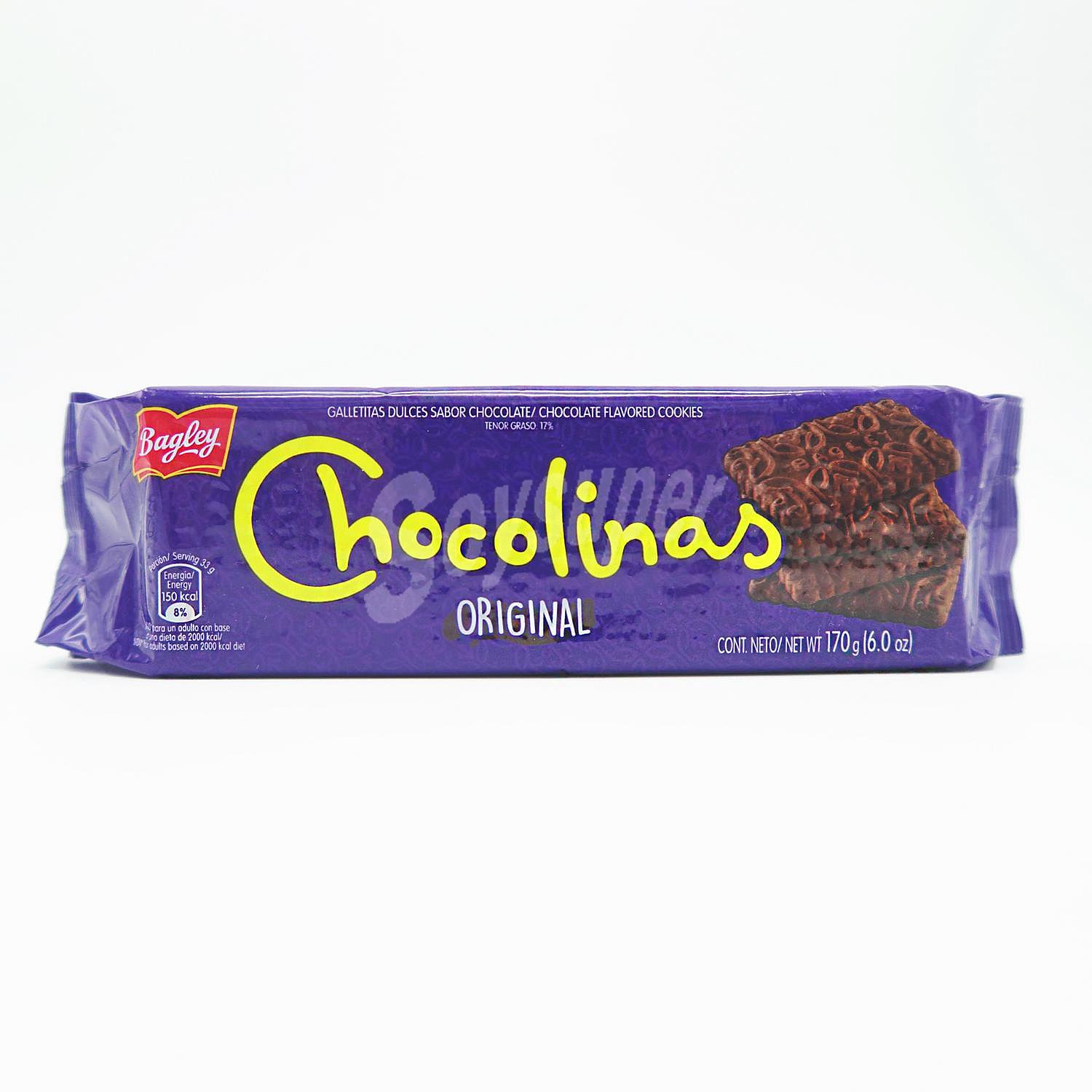 Galletas de chocolate Chocolinas