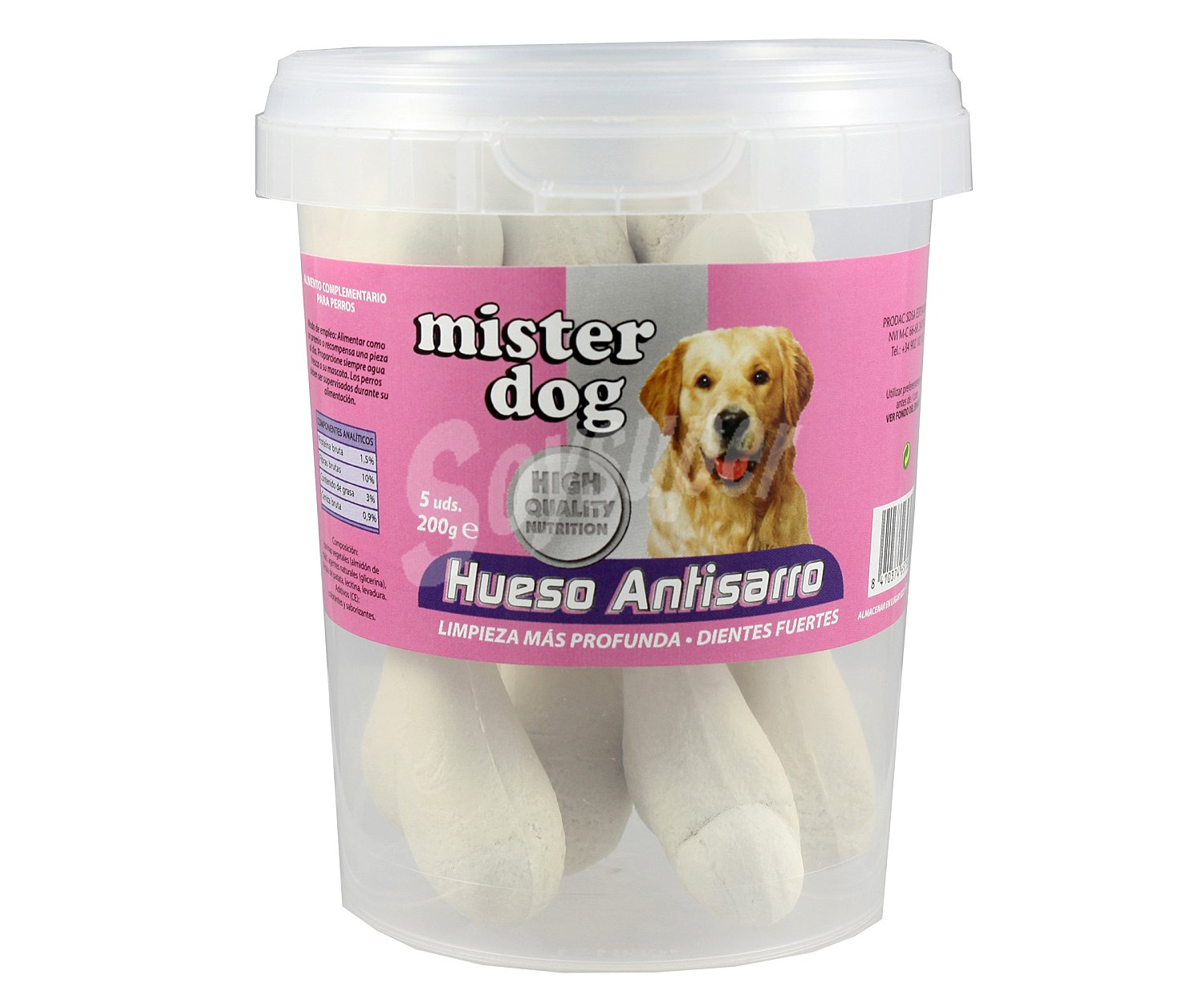 Huesos dentales antisarro para perros