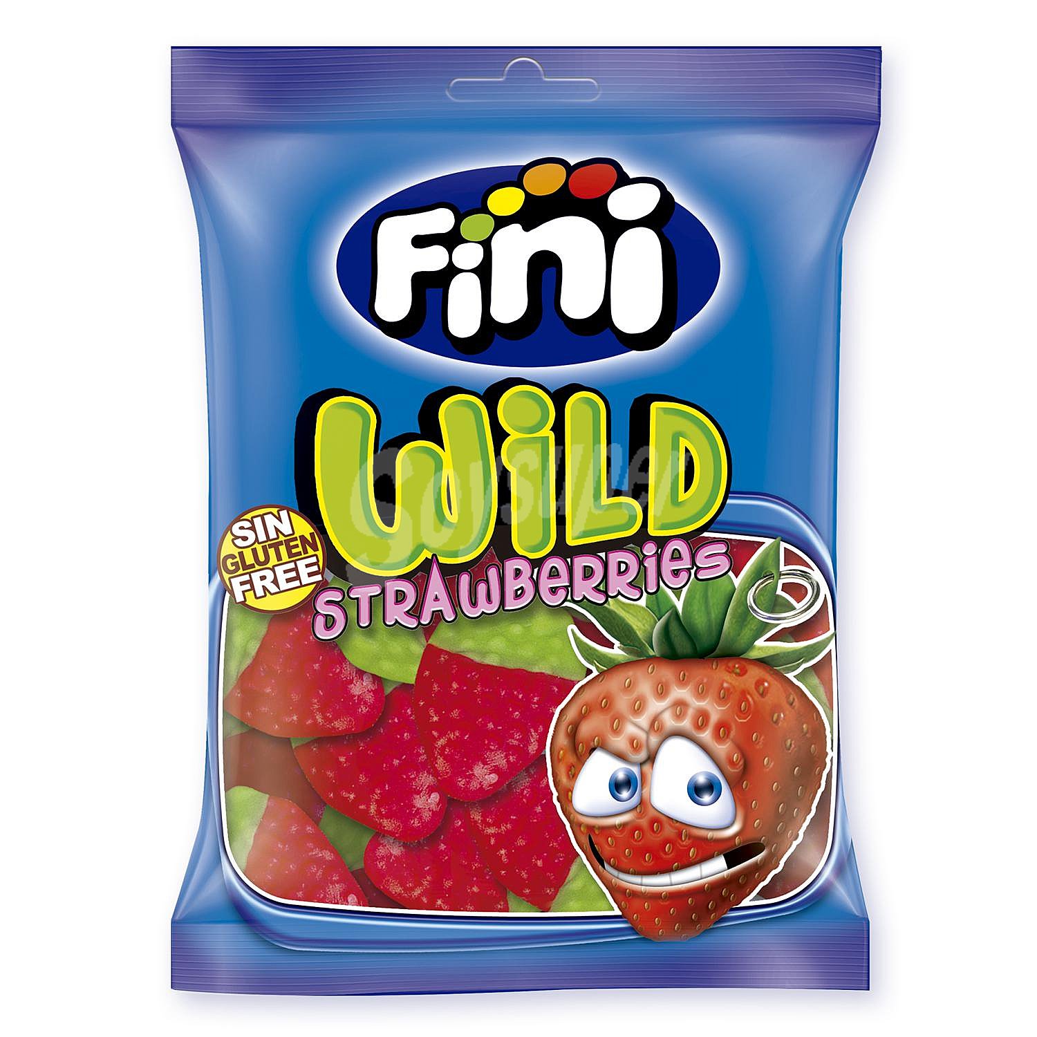 Caramelos de goma fresa Wild Fini sin gluten