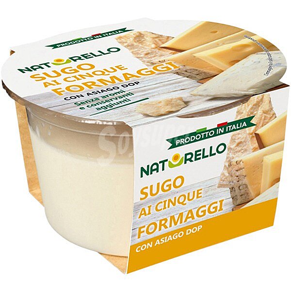 Salsa fresca sugo 5 fromaggi