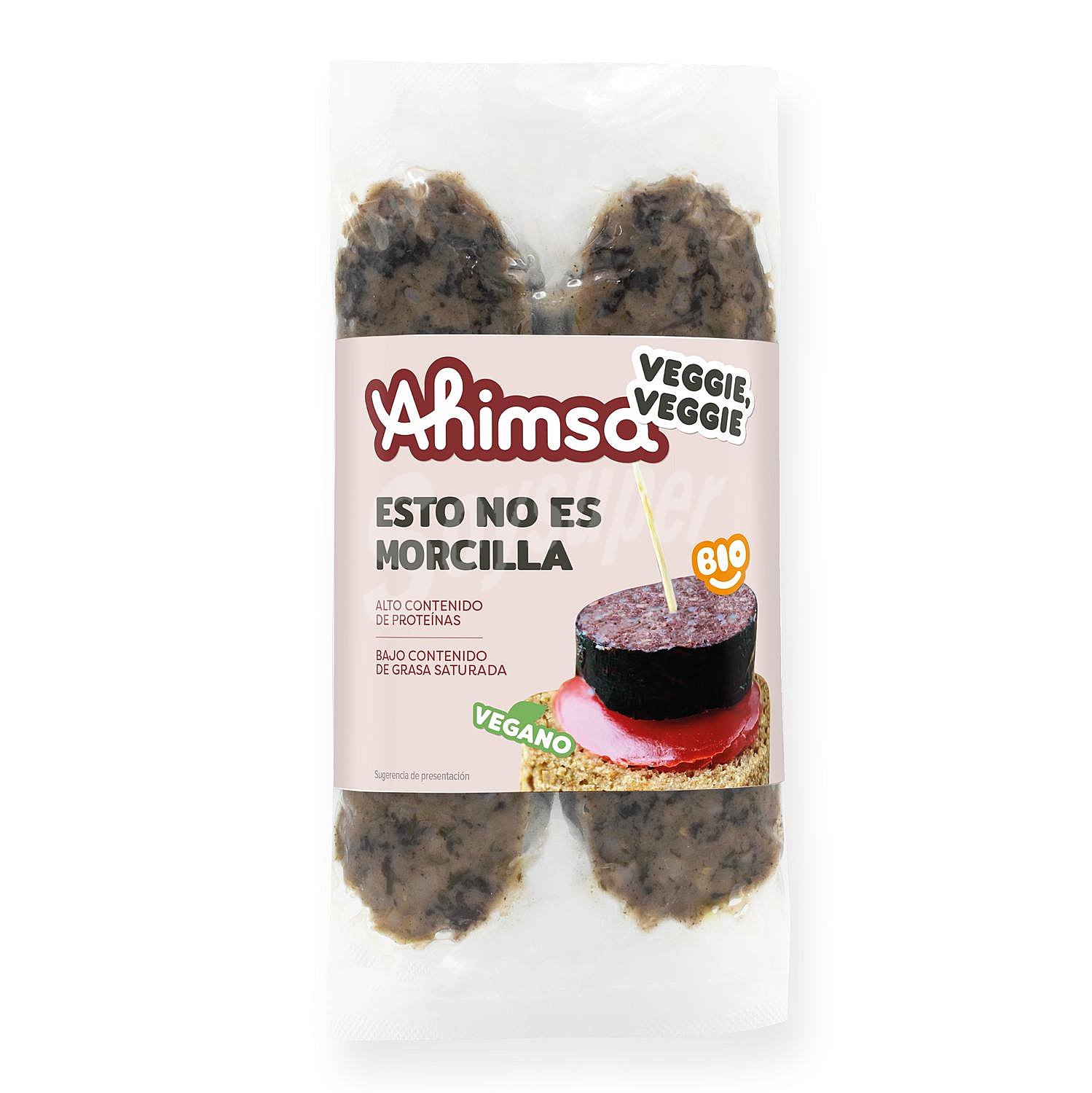 Morcilla vegana ecológica Ahimsa