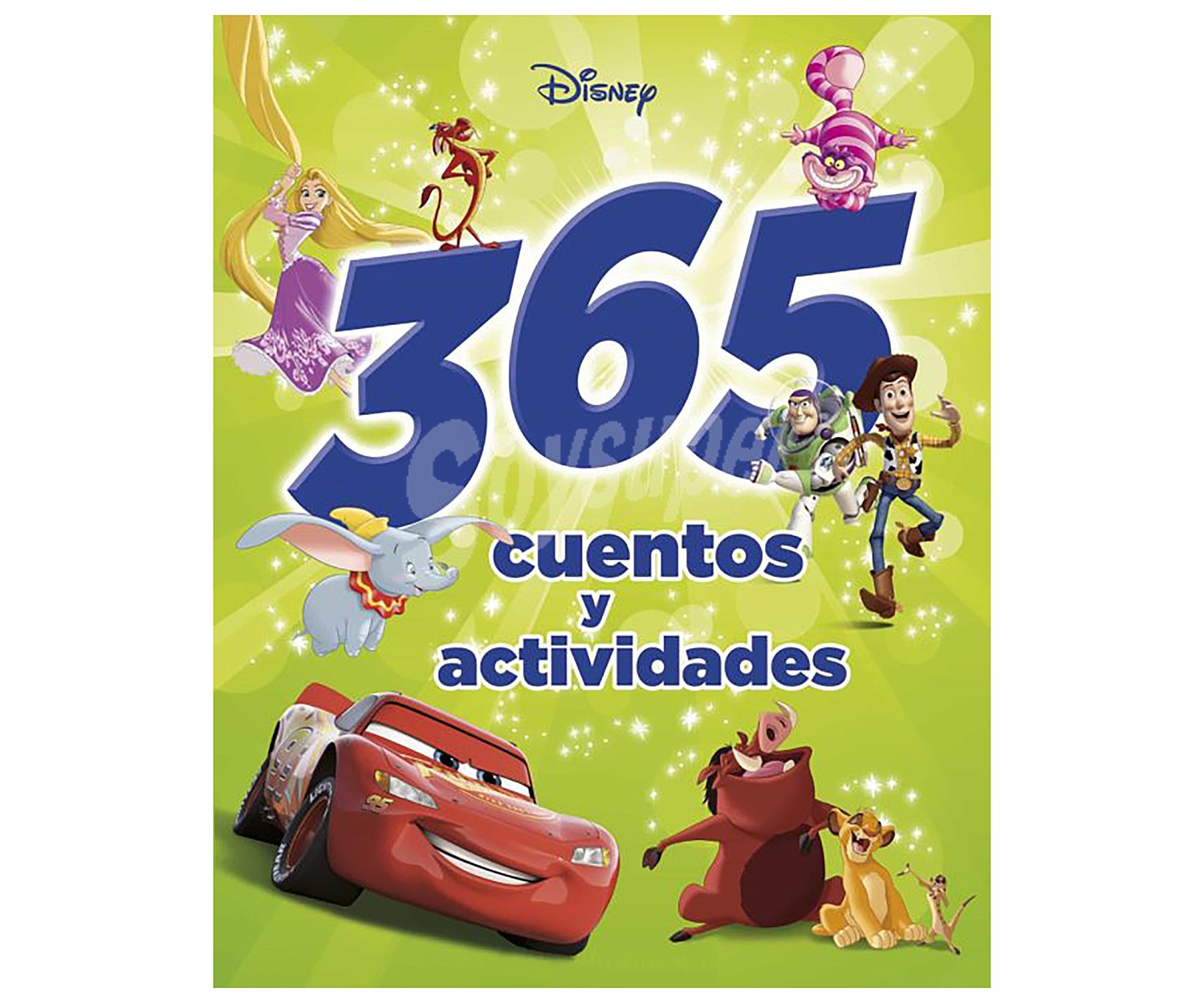 365 cuentos y actividades, VV. AA. Género: infantil. Editorial Disney.