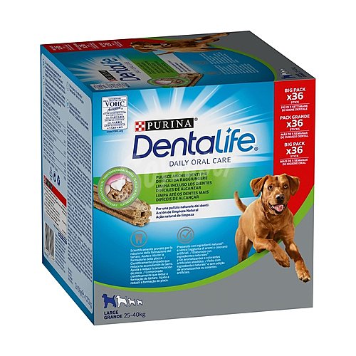 Dentalife Snack dental para perros grandes purina dentalife