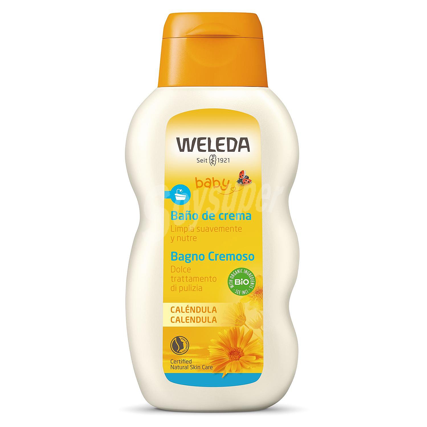 Baño de crema de caléndula ecológico Weleda