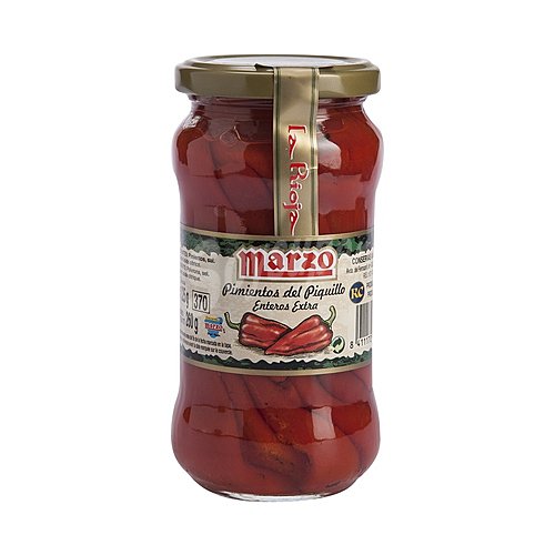 Marzo Pimientos del Piquillo enteros extra 14/18 piezas marzo