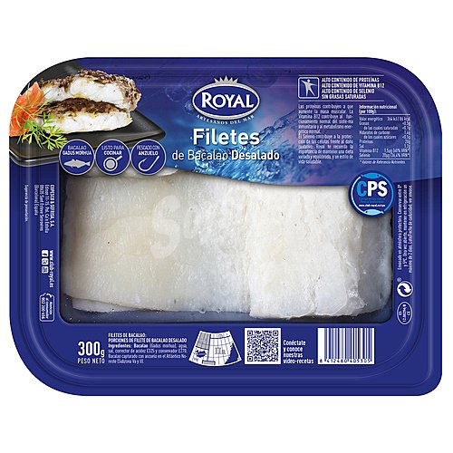 Royal Filete de bacalao desalado royal