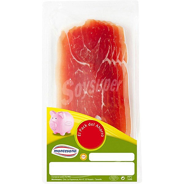 Jamón curado en lonchas sin gluten