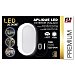 Aplique Led exterior ovalado, 15W, luz neutra, nine&one