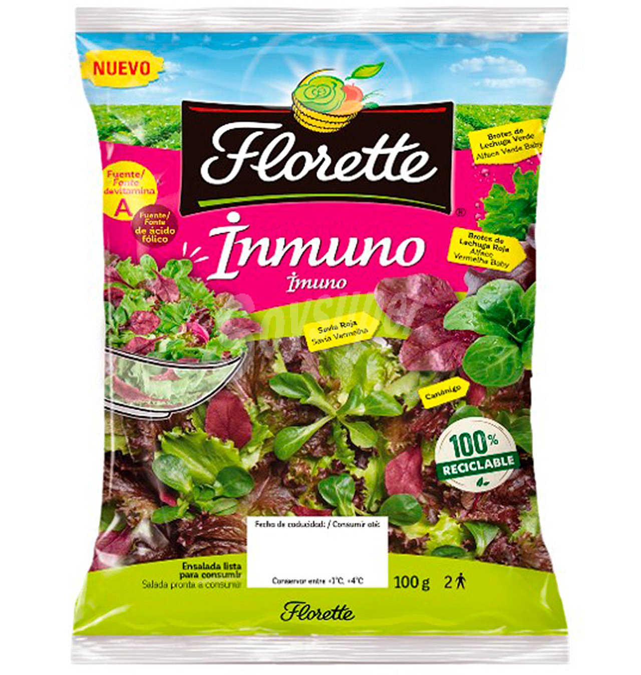 Ensalada florette inmuno