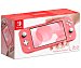 Consola portátil, color rosa coral, nintendo Switch Lite