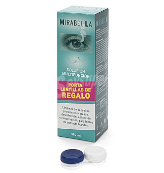 Solución única para lentes de contacto blandas mirebella