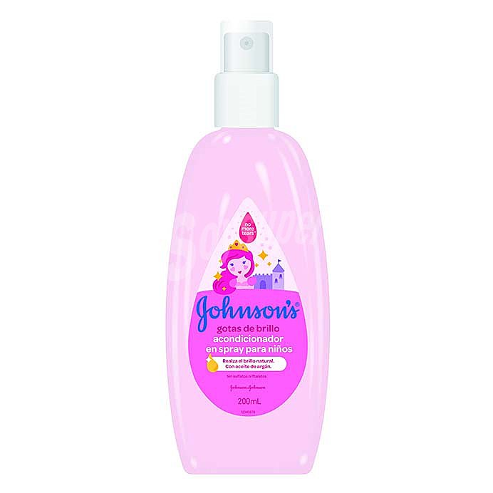 Acondicionador spray Gotas de brillo Johnson's