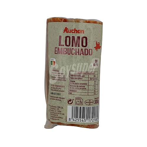 Producto alcampo Lomo embuchado en tacos producto alcampo