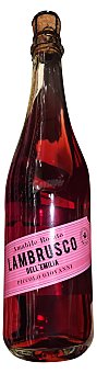 Vino rosado gas lambrusco dell' emilia