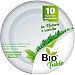 Plato llano compostable 22cm