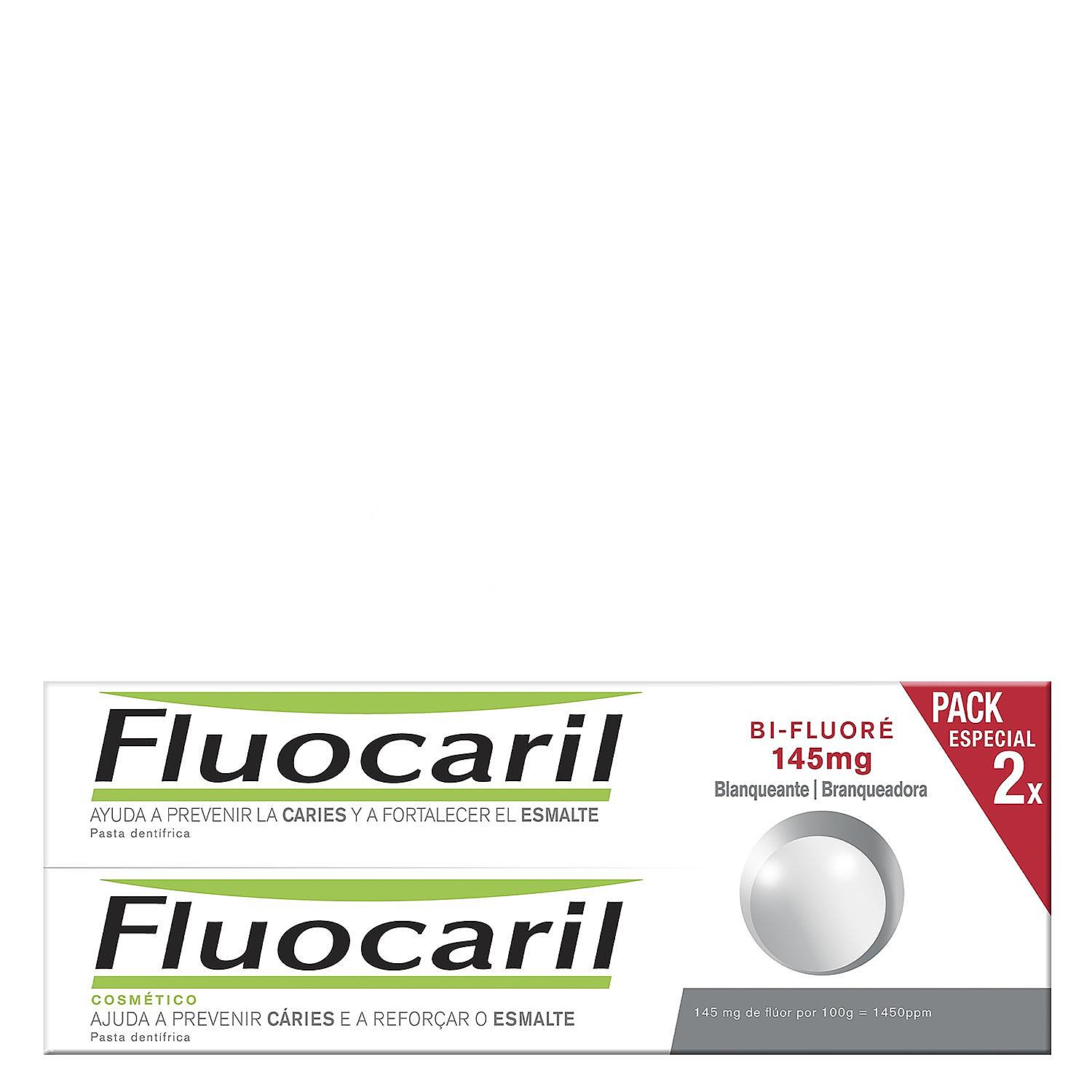 Dentífrico blanqueador Fluocaril