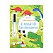 Libro pizarra, El mundo de los dinosaurios, vv.aa. Cuaderno de actividades. Editorial Usborne