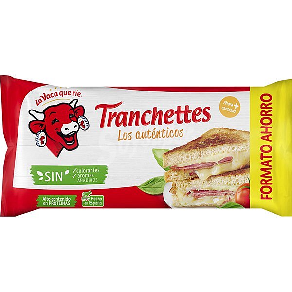 Tranchettes queso fundido en lonchas 22 unidades