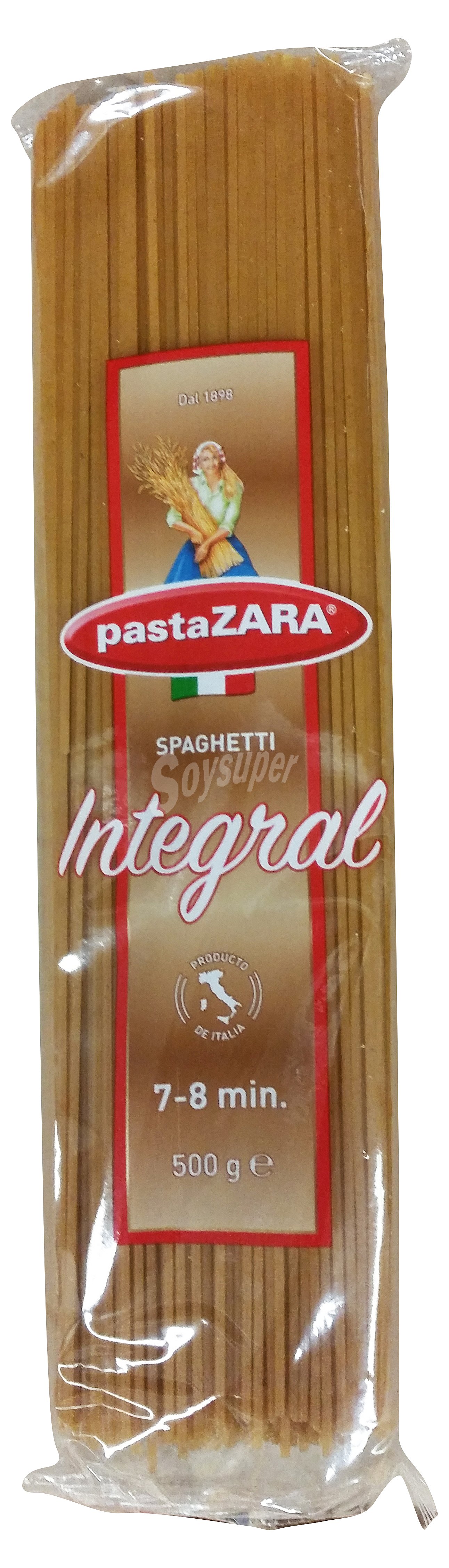 Espagueti integral pasta