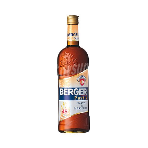 Berger Pastis de Marsella (anís con regaliz típico francés) casanis