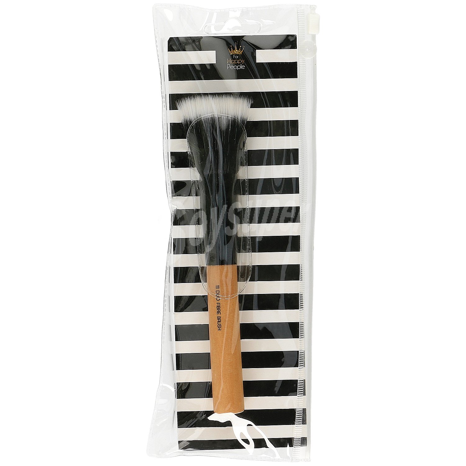 Brocha para maquillaje duo fibre brush