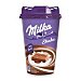 Vaso de batido de cacao milka, 200 ml