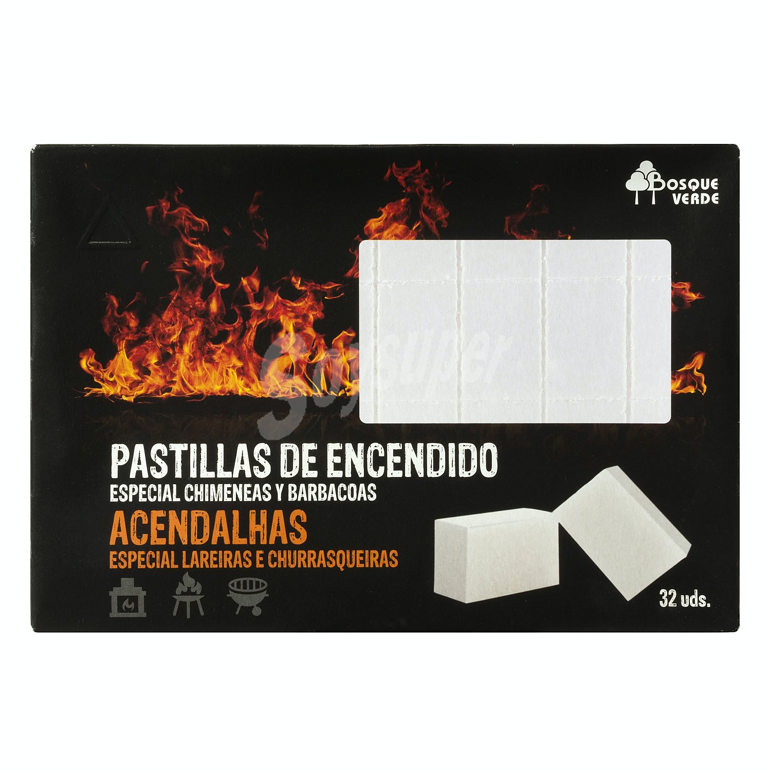 Enciende fuego en pastillas