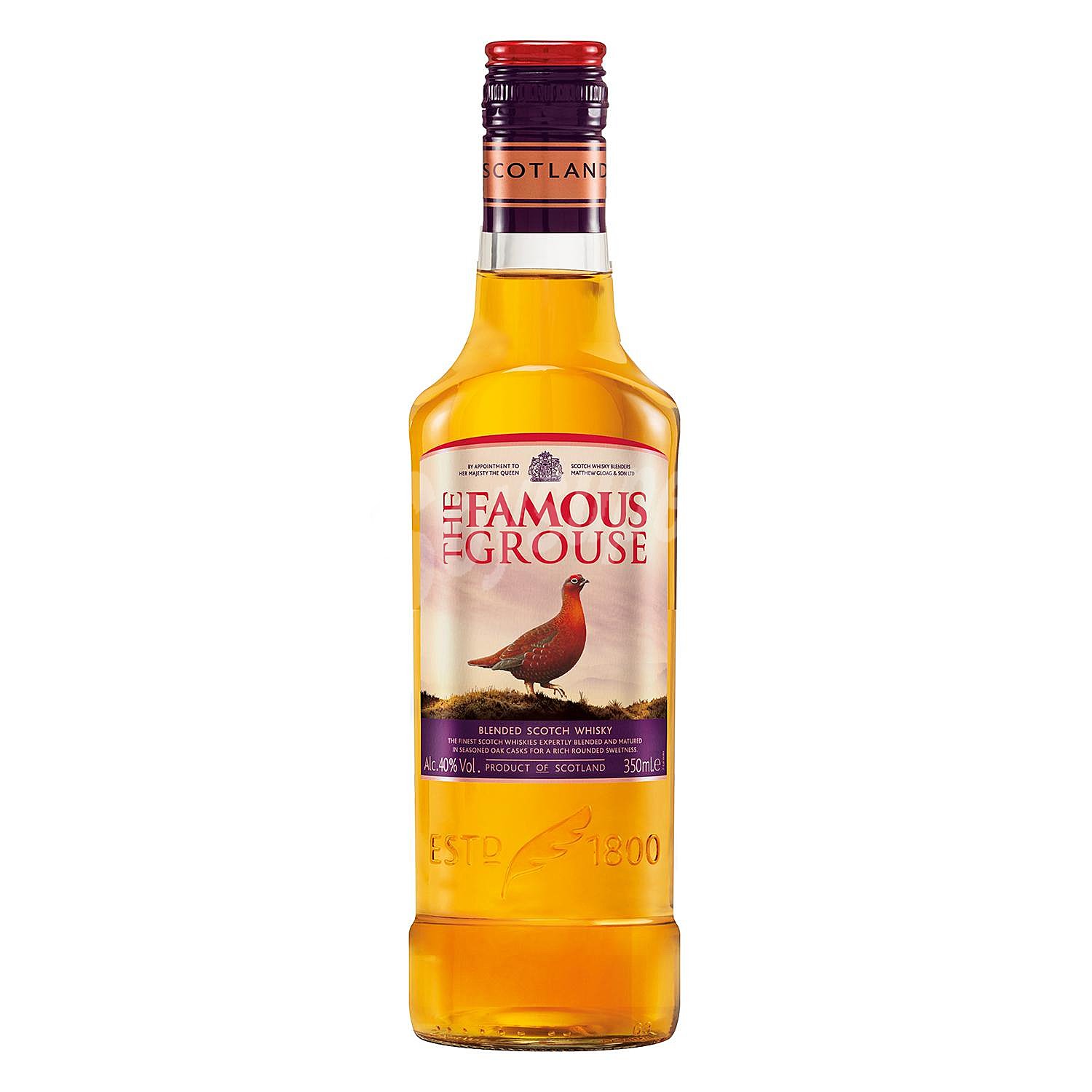 Whisky The Famous Grouse escocés