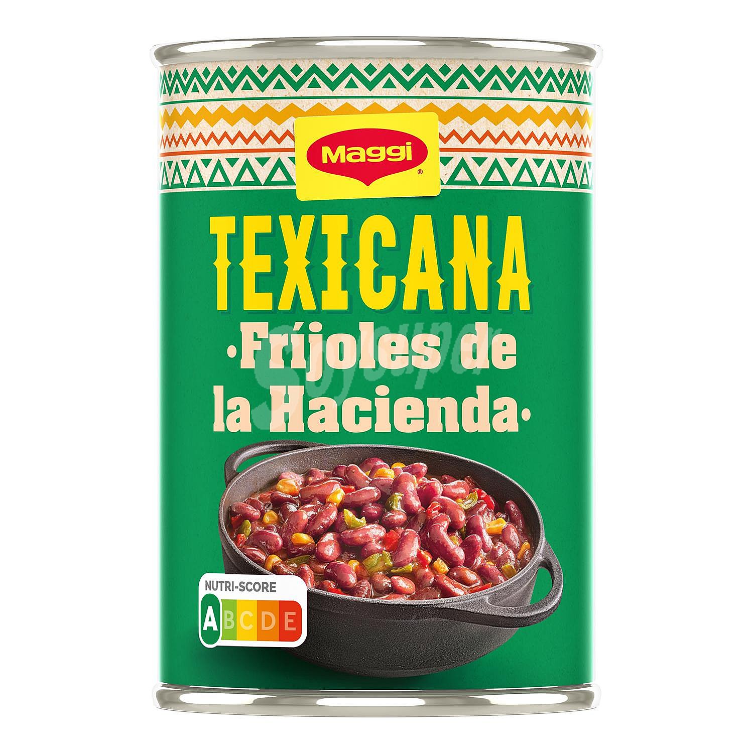 Fríjoles de Texicana Maggi sin gluten y sin lactosa