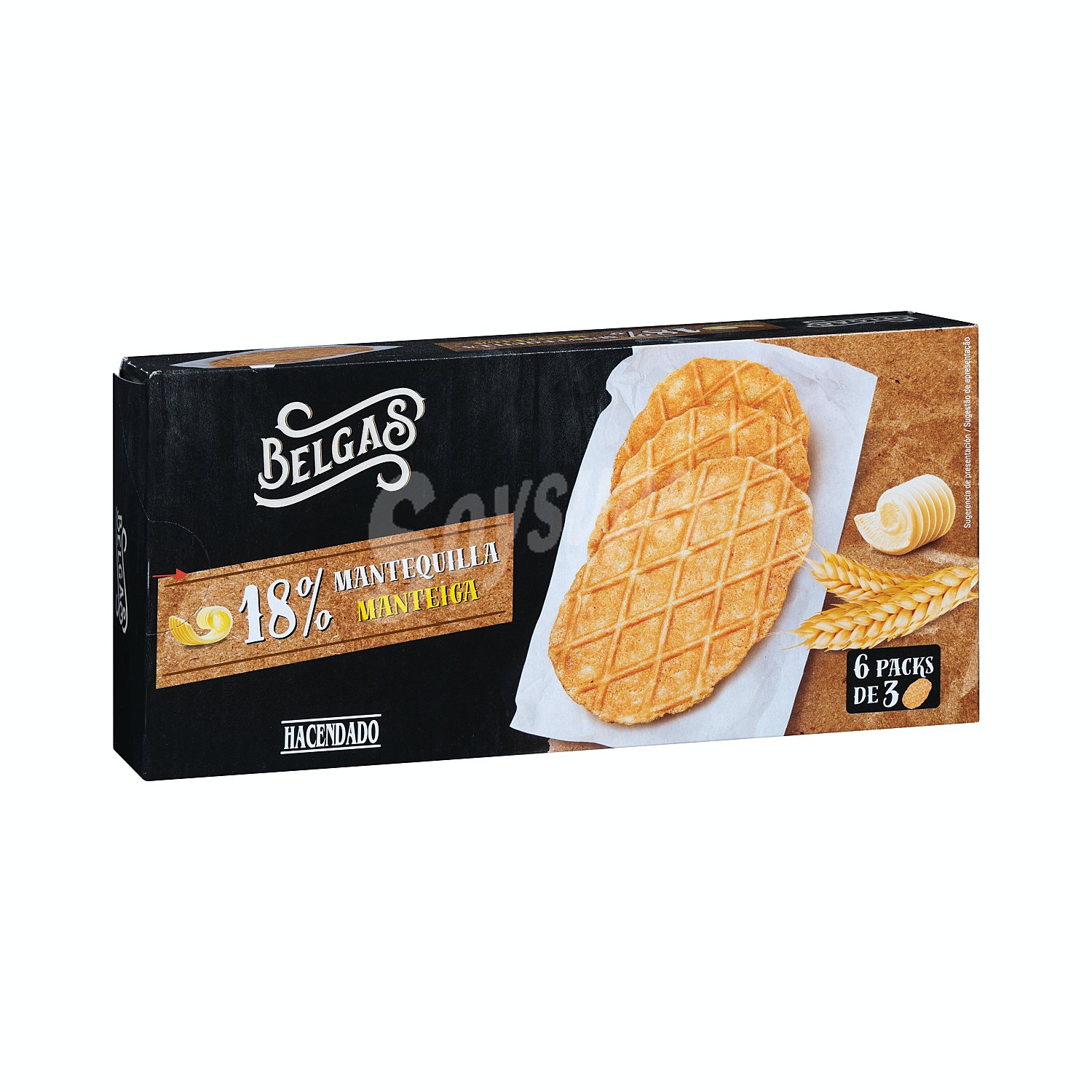 Galletas de mantequilla Belgas