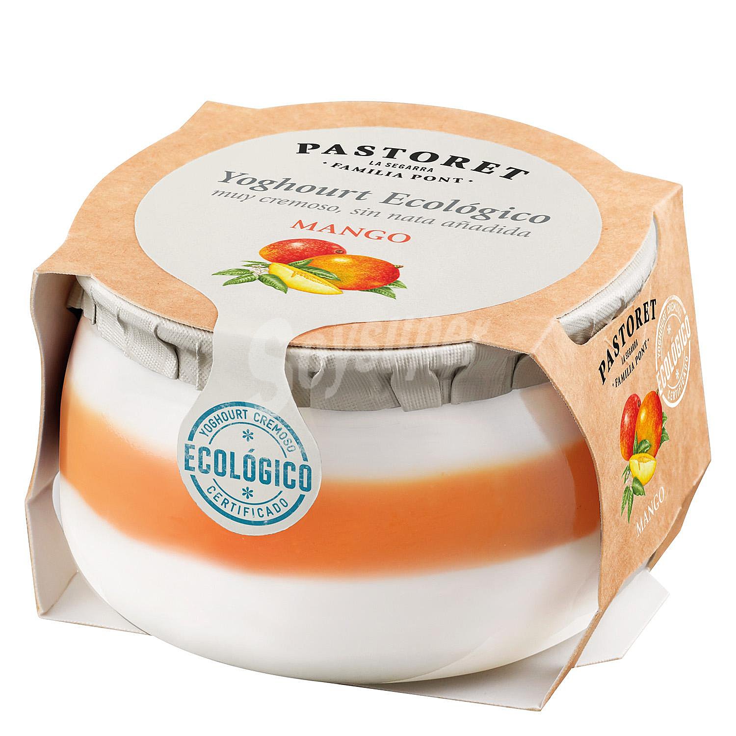 Yogur de mango ecológico