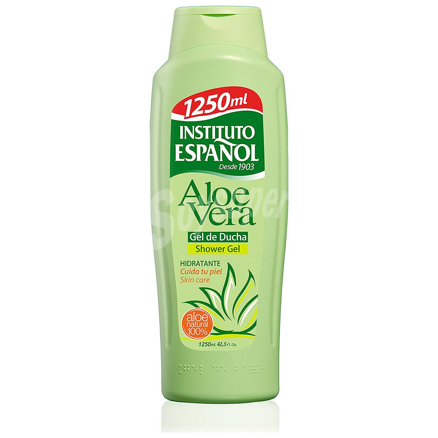 Gel para baño o ducha hidratante con aloe vera 100% natural