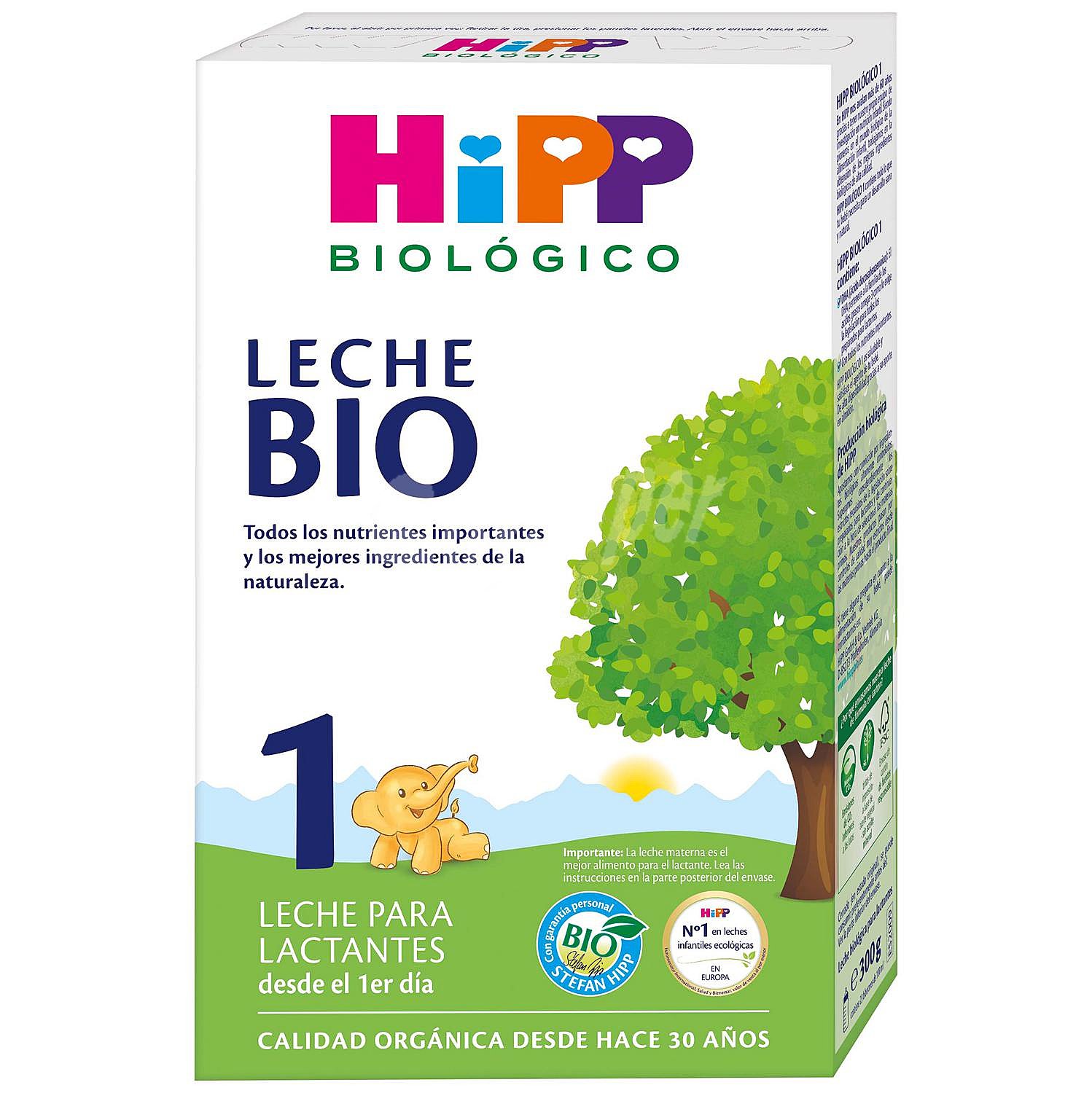 Leche infantil para lactantes en polvo ecológico hipp Biológico 1