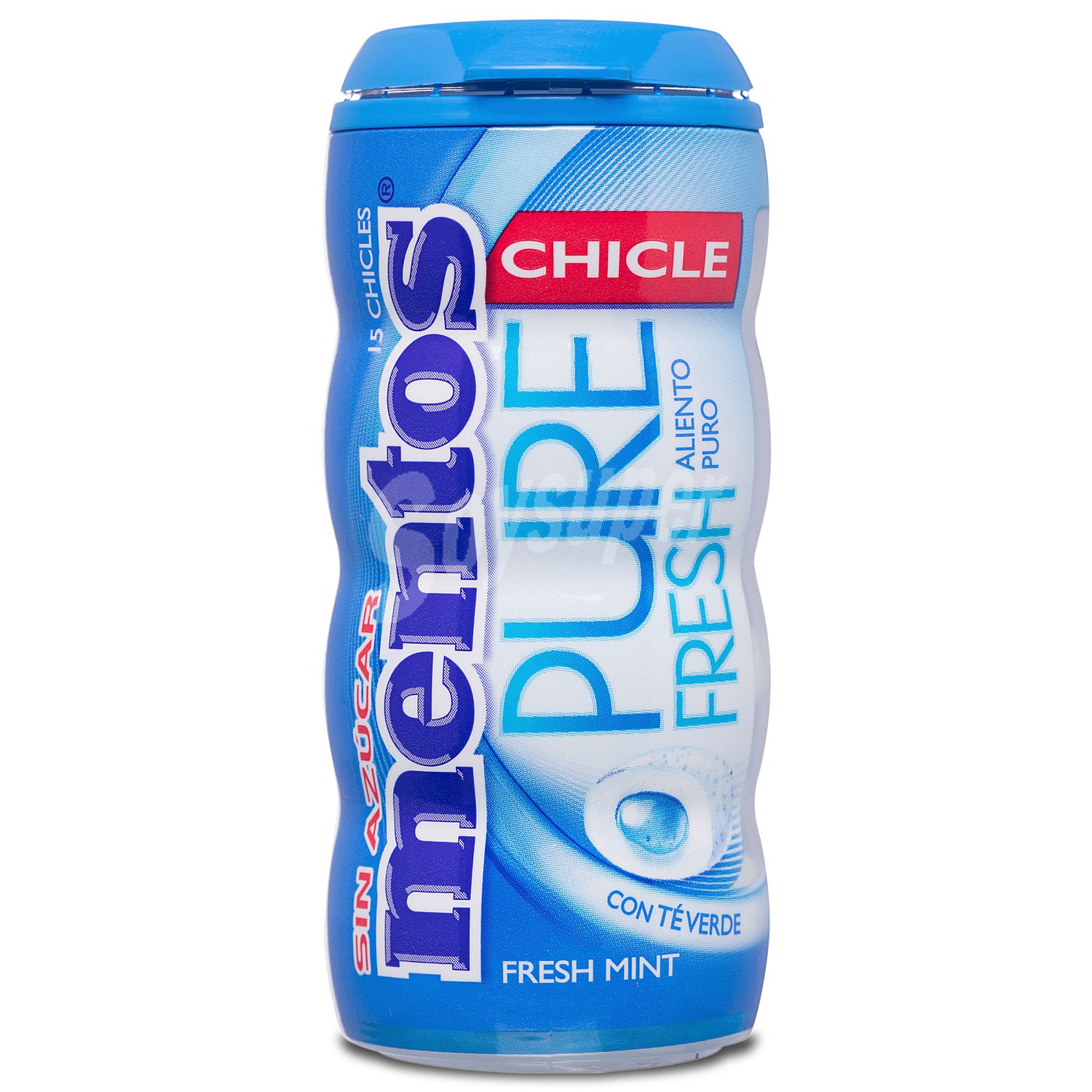 Chicles sabor menta fresca sin azúcar mentos