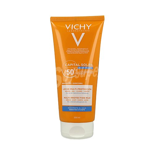 Vichy Leche solar con acción multiprotectora y con factor de protección 50+ (muy alto) vichy Capital soleil