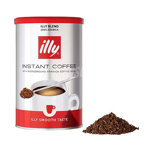 Illy Café soluble, tostado y moñodo, Arábica illy