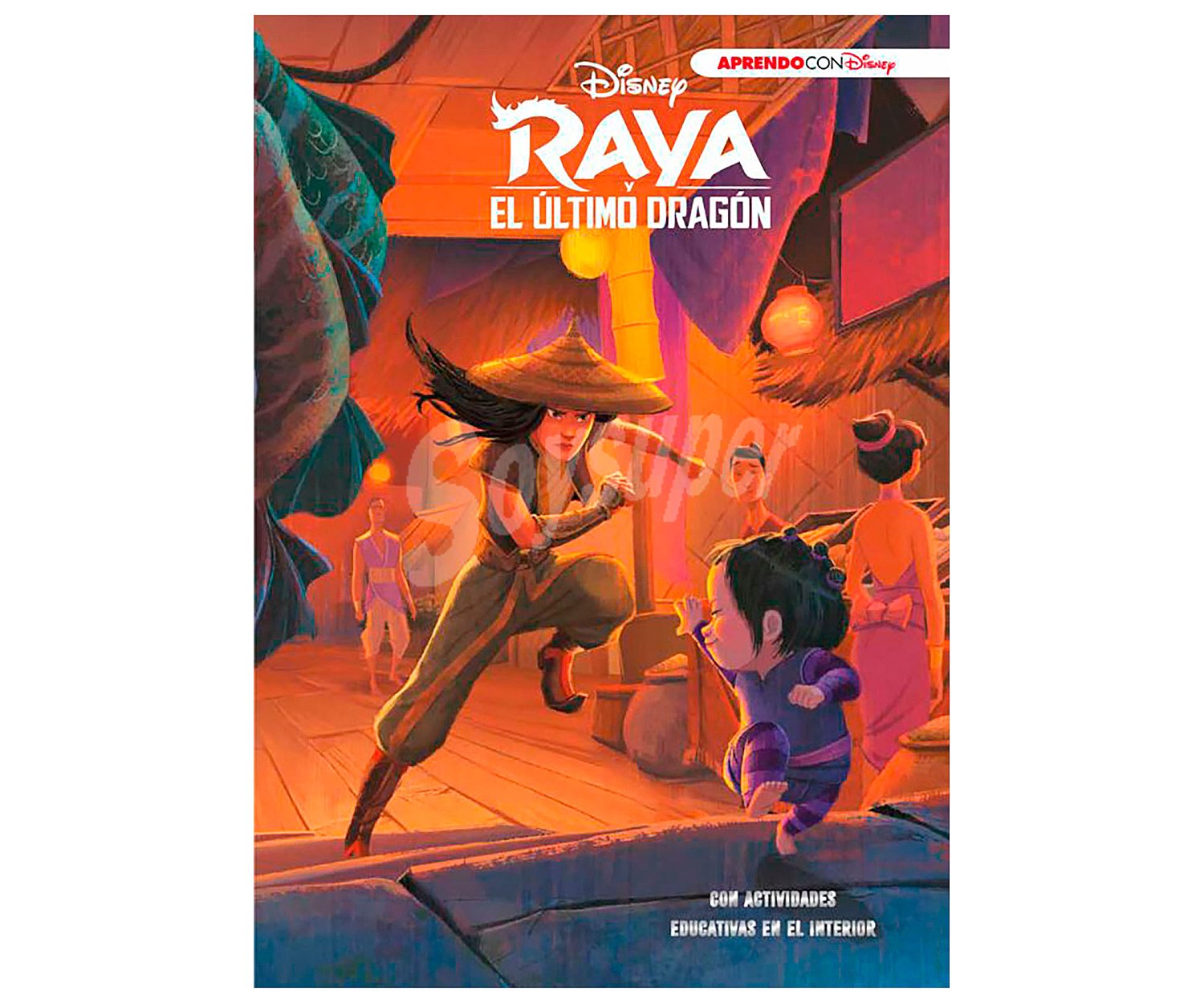 Raya y el último dragón, libro de actividades, VV. AA. Género: infantil. Editorial Disney.