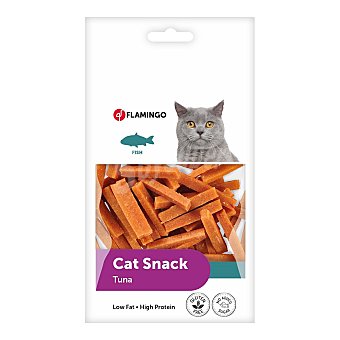 Snacks para gatos tiras de atún