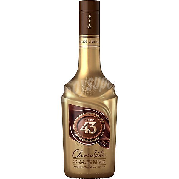 Licor original con chocolate