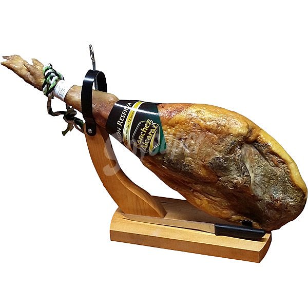 Jamón serrano Reserva pieza curación mínima 12 meses