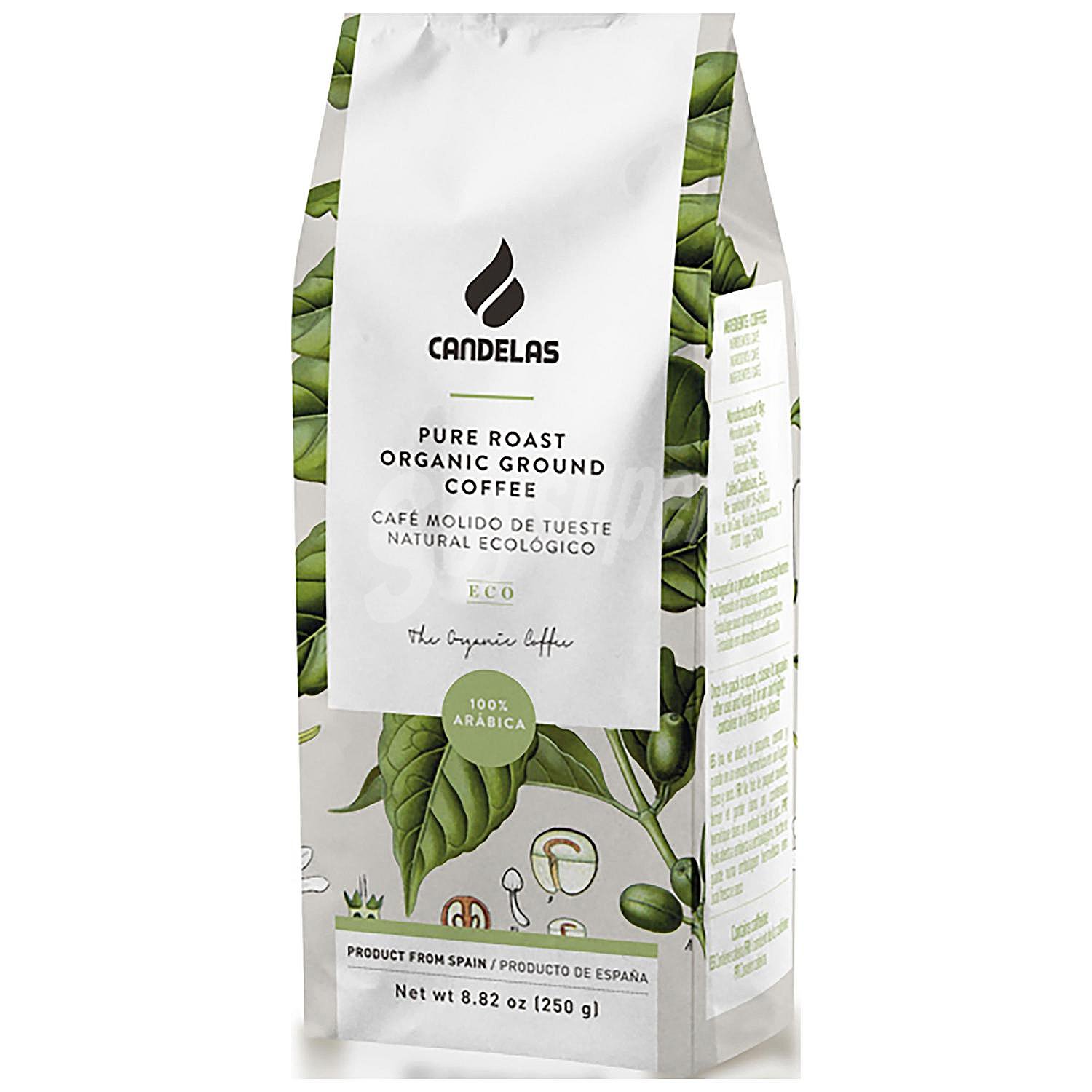 Café molido natural ecológico Candelas